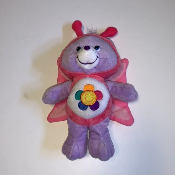 Care Bears “Harmony” Pink and Purple Plush with Wings - Picture 2 of 5